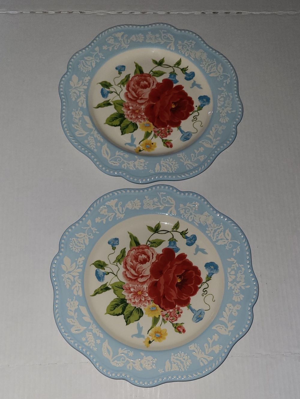 Pioneer Woman Sweet Rose Dinner Plates Set of 2